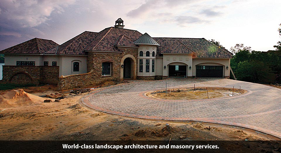 World-class landscape design and masonry